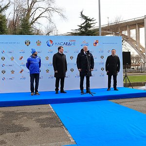 Закладывание камня, Наследие Сочи с участием мера и губернатора