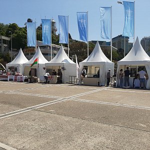 День города Сочи 2022 на площади Южного Мола в центре Сочи