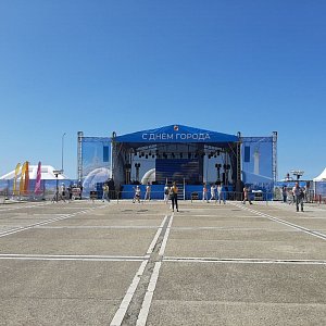 День города Сочи 2022 на площади Южного Мола в центре Сочи